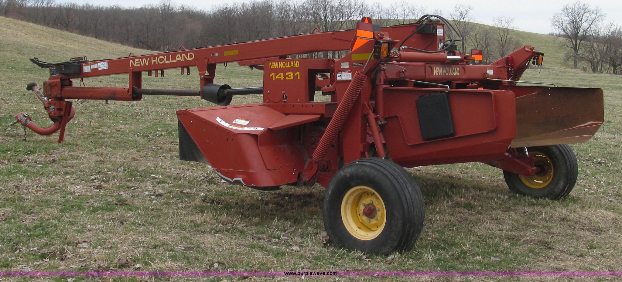 ... Holland 1431/25WT discbine mower conditioner Full size in new window ...
