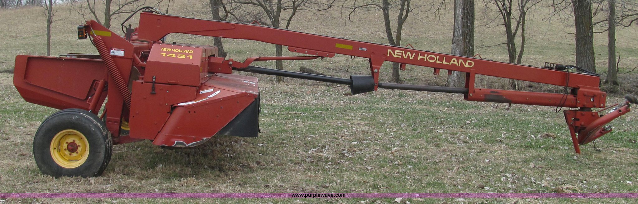 ... Holland 1431/25WT discbine mower conditioner Full size in new window ...
