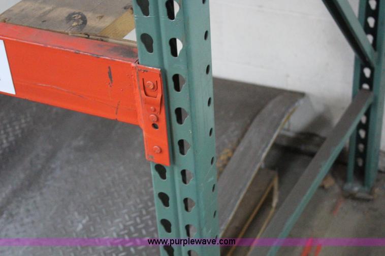 Pallet racking in Kansas City, KS Item AA9793 sold Purple Wave