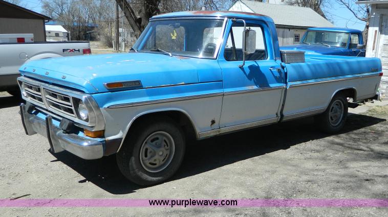 image for item AD9852 1972 Ford F100 Explorer pickup truck