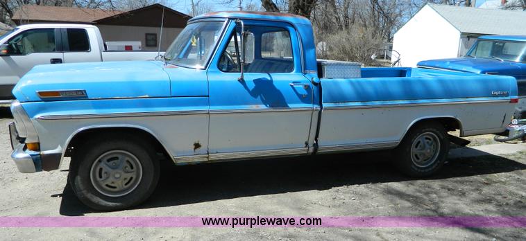 image for item AD9852 1972 Ford F100 Explorer pickup truck