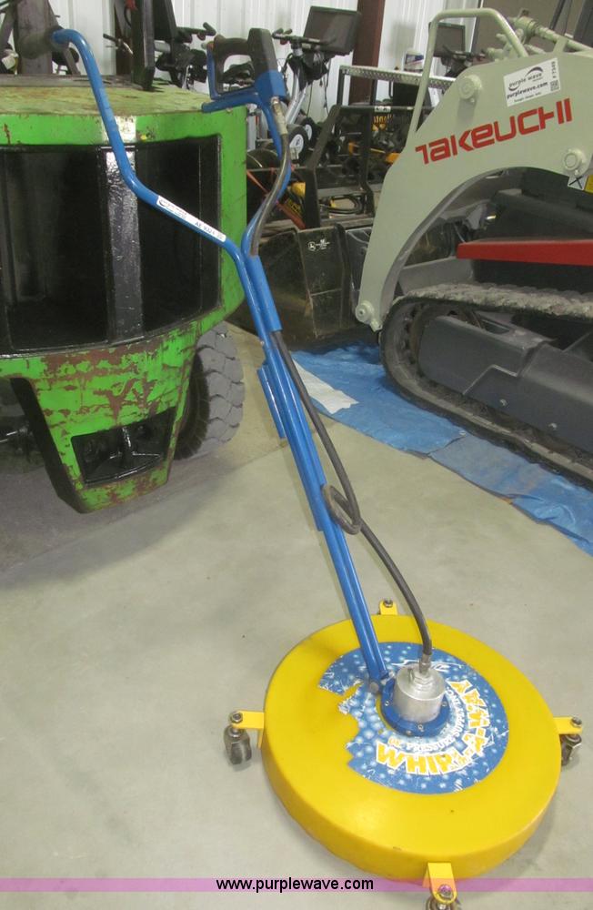 image for item AE9324 BE Pressure Supply Whirl-A-Way floor washer