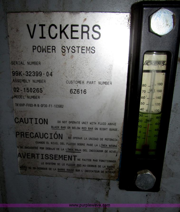 image for item AE9328 Vickers hydraulic power unit