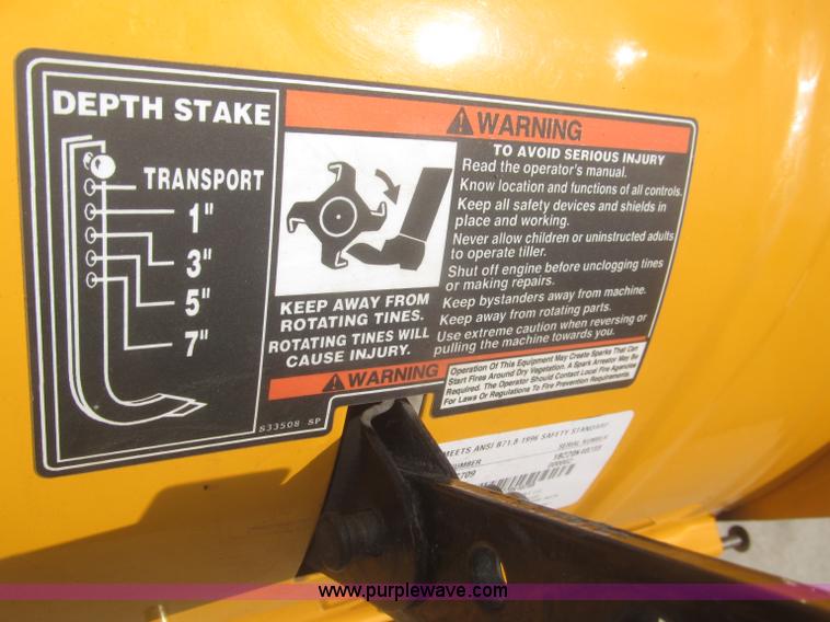 image for item AE9330 2010 Cub Cadet RT65 rear tine tiller