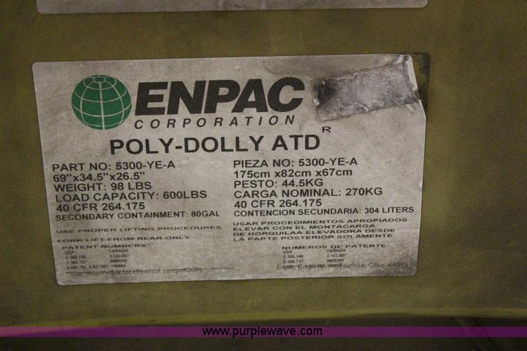 image for item AM9339 (2) Enpac polly barrel dollies