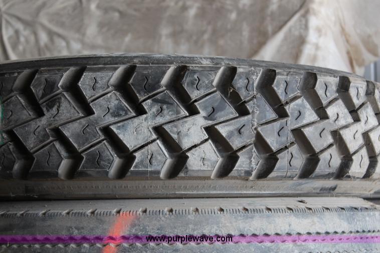 image for item AM9351 (7) assorted 12R22.5 tires