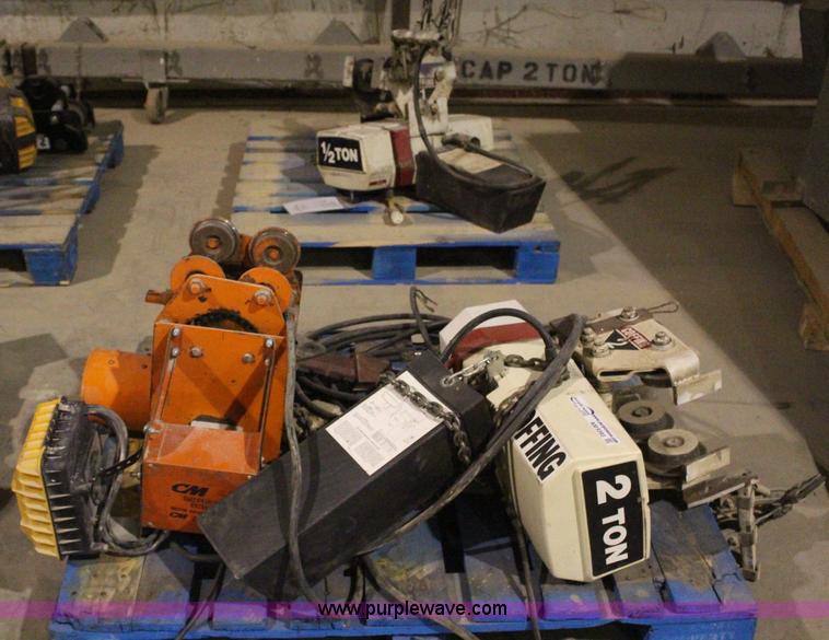 image for item AM9393 (25) Coffing overhead cranes