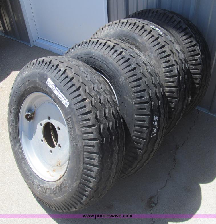 image for item AQ9840 (4) Carlisle 8-14.5LT tires