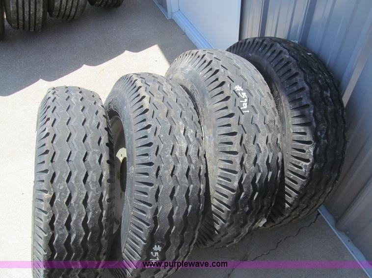 image for item AQ9840 (4) Carlisle 8-14.5LT tires