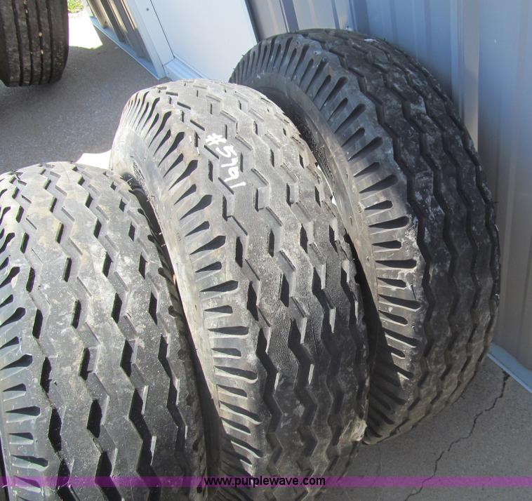 image for item AQ9840 (4) Carlisle 8-14.5LT tires