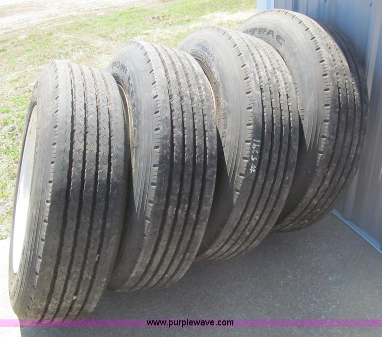 image for item AQ9841 (8) 255/70R22.5 tires