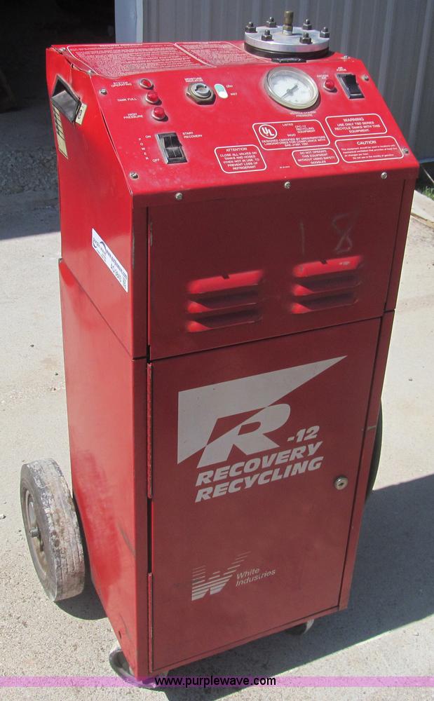 image for item AQ9843 White Industires R-12 AC recovery system