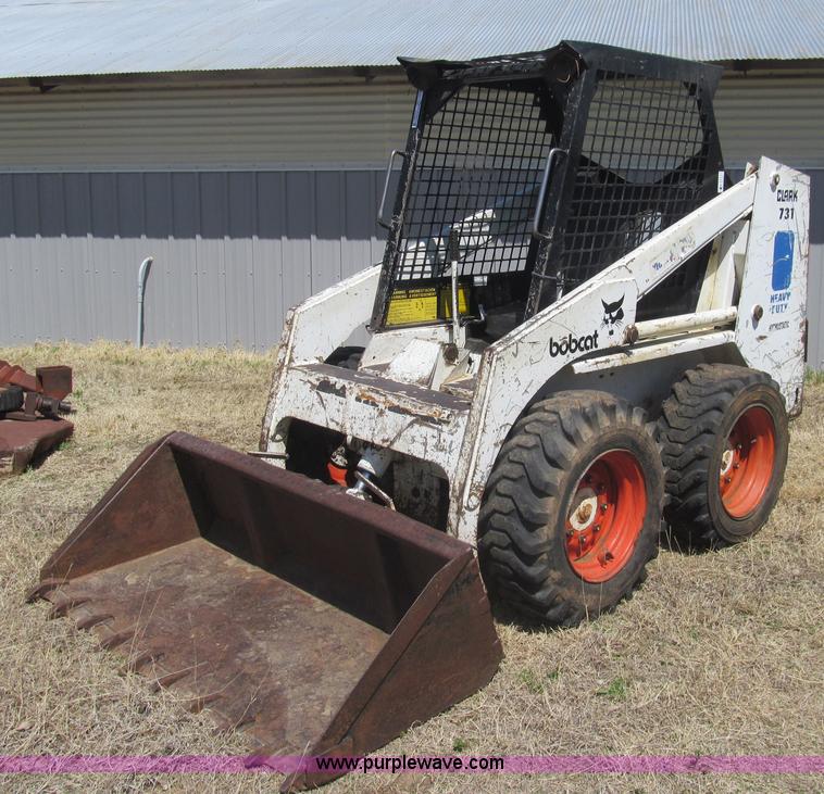 image for item AQ9852 Bobcat 731 skid steer