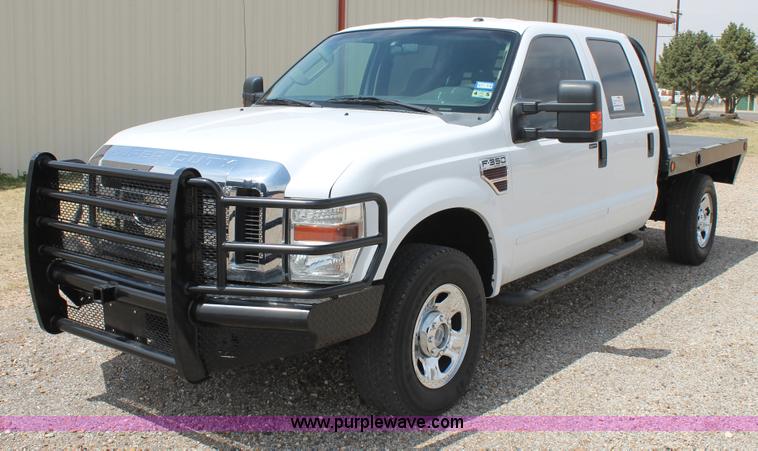 image for item C3810 2009 Ford F350 Super Duty Crew Cab utility truck