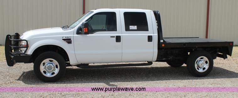 image for item C3810 2009 Ford F350 Super Duty Crew Cab utility truck