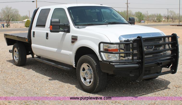 image for item C3810 2009 Ford F350 Super Duty Crew Cab utility truck