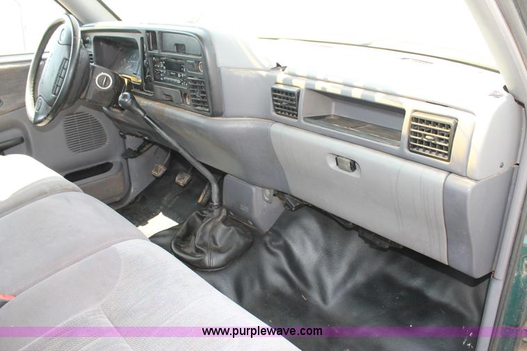 image for item C3846 1997 Dodge Ram 3500 rollback truck