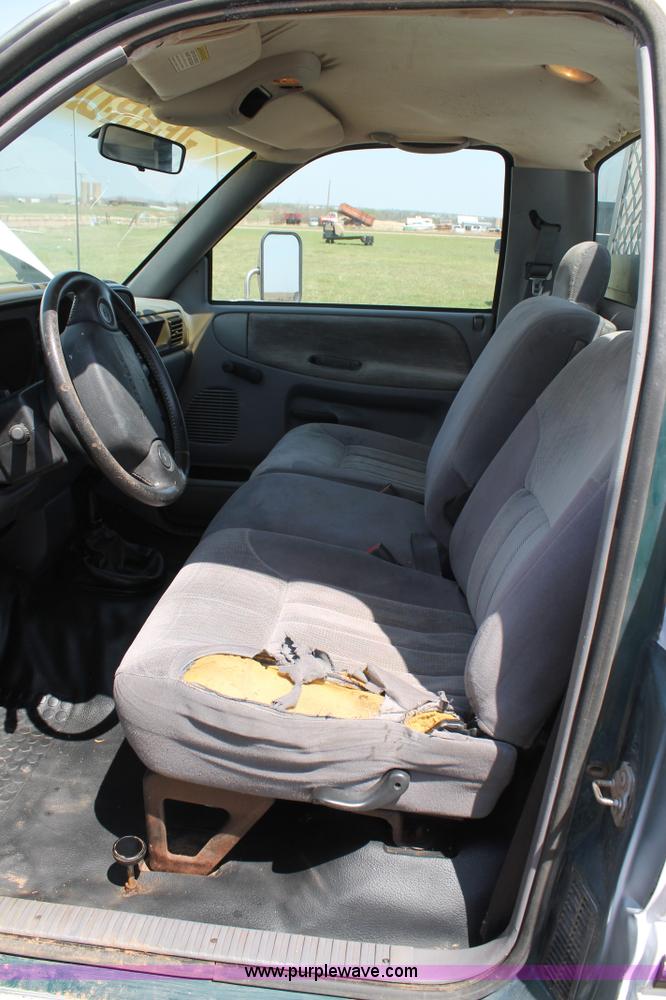 image for item C3846 1997 Dodge Ram 3500 rollback truck