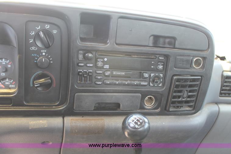 image for item C3846 1997 Dodge Ram 3500 rollback truck