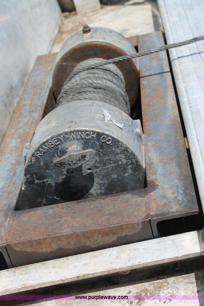 image for item C3846 1997 Dodge Ram 3500 rollback truck