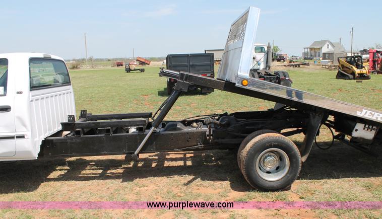 image for item C3846 1997 Dodge Ram 3500 rollback truck