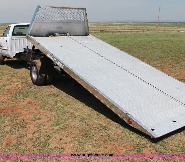 image for item C3846 1997 Dodge Ram 3500 rollback truck