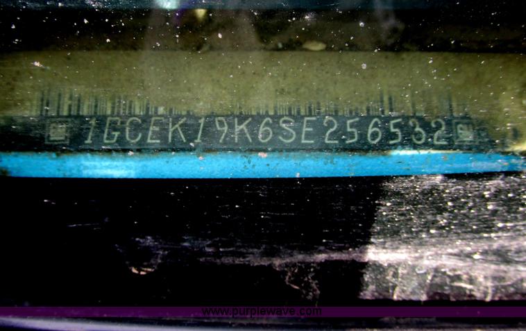 image for item E5495 1995 Chevrolet Silverado 1500 Ext. Cab pickup truck