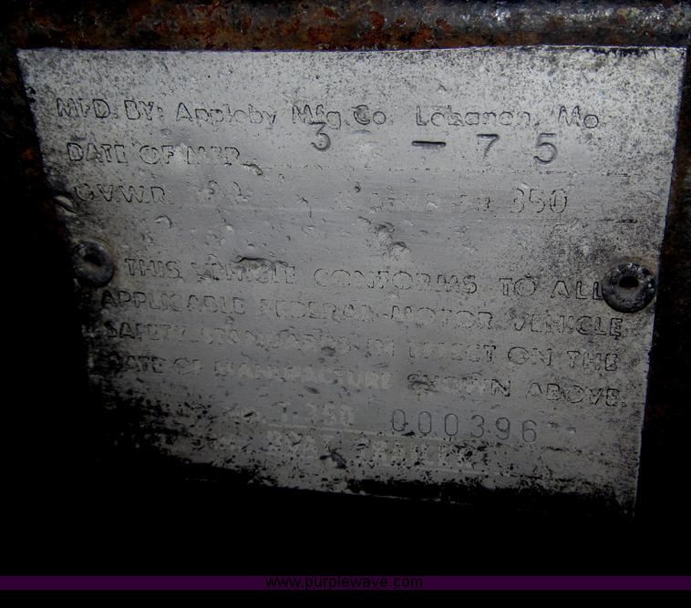 image for item F7352 1973 Appleby 14.5' boat