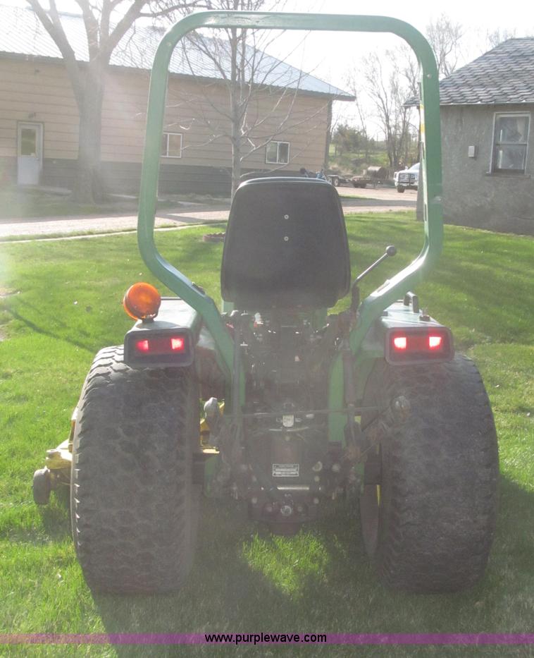 image for item F7354 1990 John Deere 955 MFWD tractor