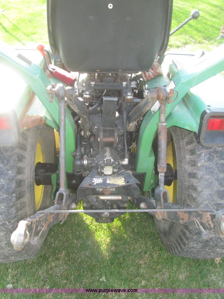 image for item F7354 1990 John Deere 955 MFWD tractor