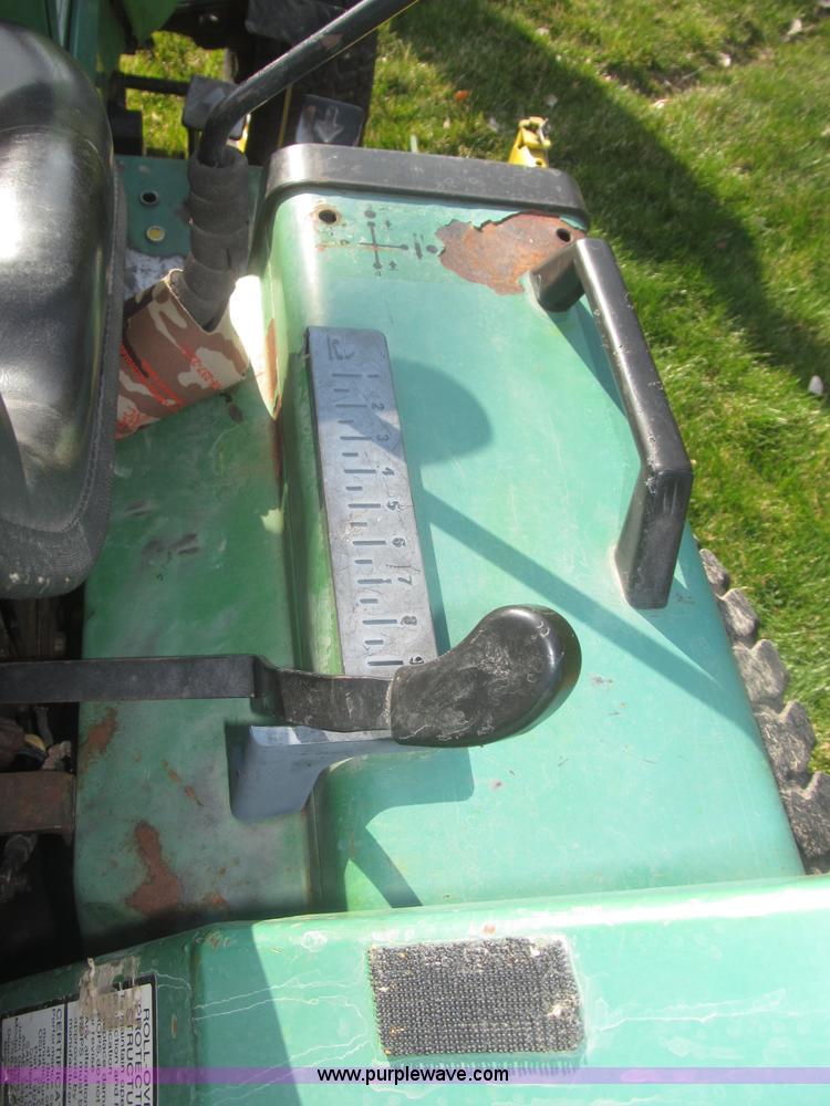 image for item F7354 1990 John Deere 955 MFWD tractor