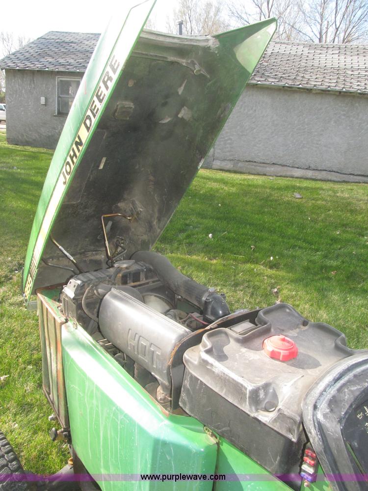 image for item F7354 1990 John Deere 955 MFWD tractor