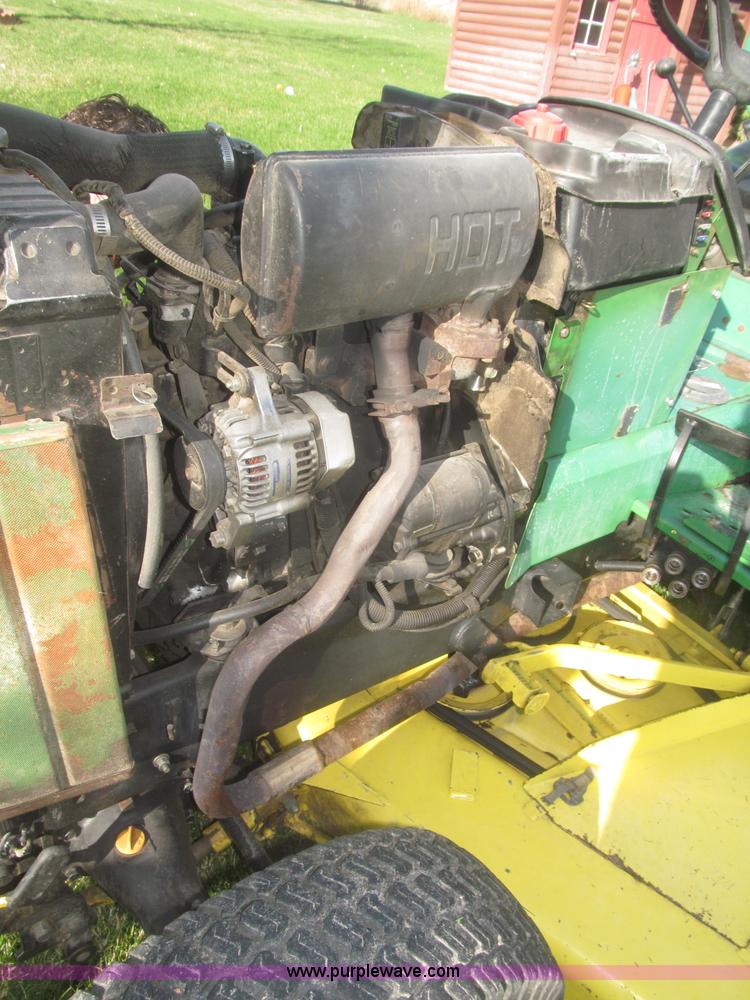 image for item F7354 1990 John Deere 955 MFWD tractor