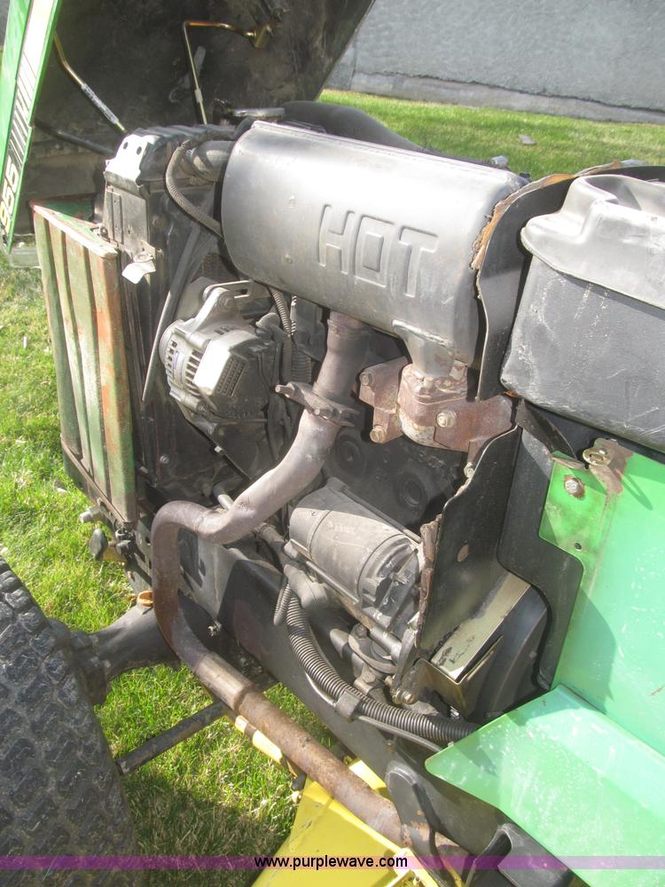 image for item F7354 1990 John Deere 955 MFWD tractor