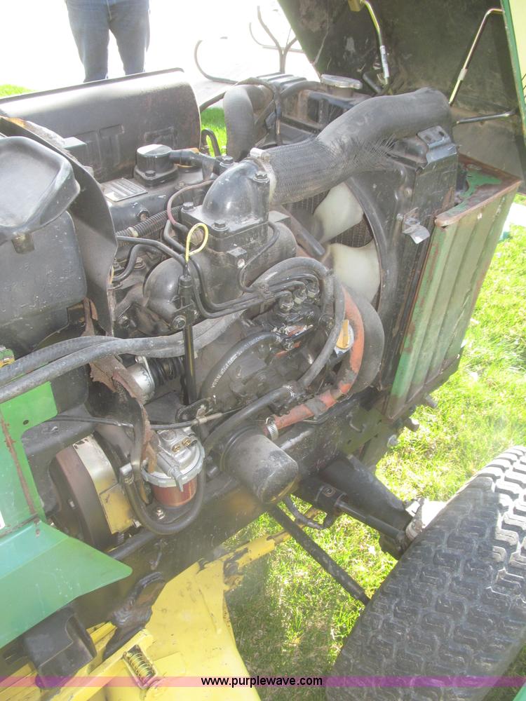 image for item F7354 1990 John Deere 955 MFWD tractor