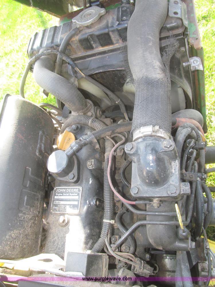 image for item F7354 1990 John Deere 955 MFWD tractor