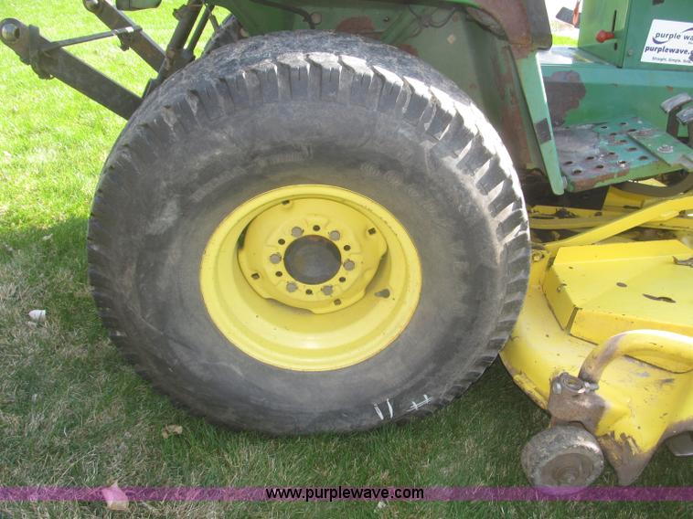 image for item F7354 1990 John Deere 955 MFWD tractor
