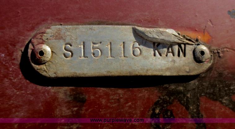 image for item F8192 1975 shop built gooseneck trailer