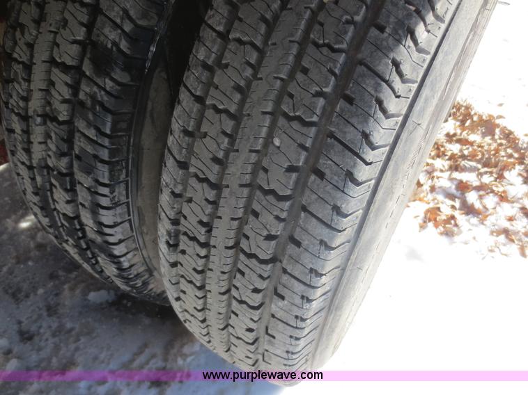 image for item F8192 1975 shop built gooseneck trailer