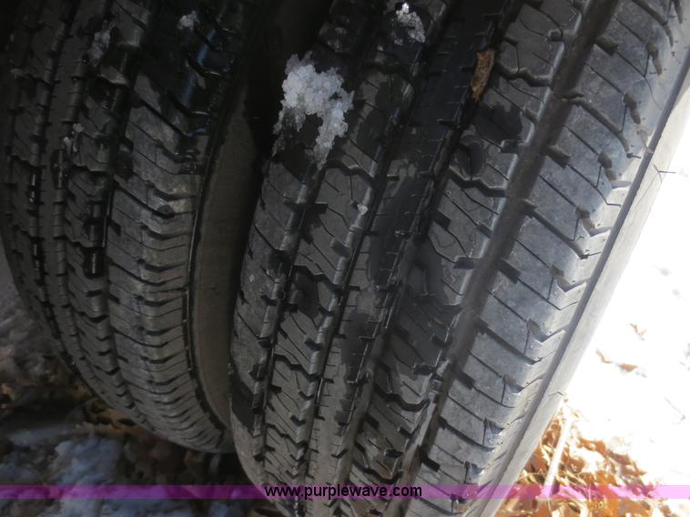 image for item F8192 1975 shop built gooseneck trailer