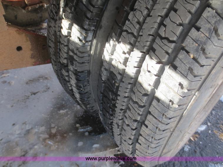 image for item F8192 1975 shop built gooseneck trailer