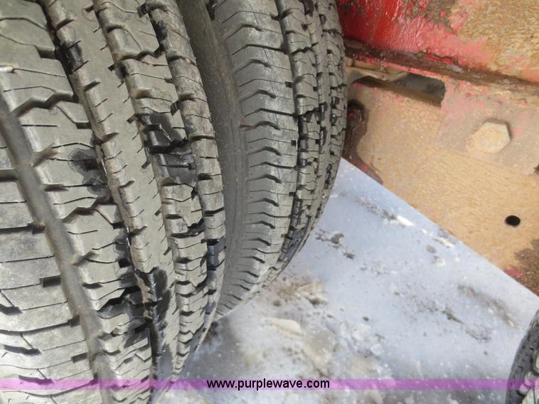 image for item F8192 1975 shop built gooseneck trailer