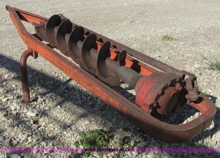 MasseyFerguson post hole digger in Halstead, KS Item G8303 sold
