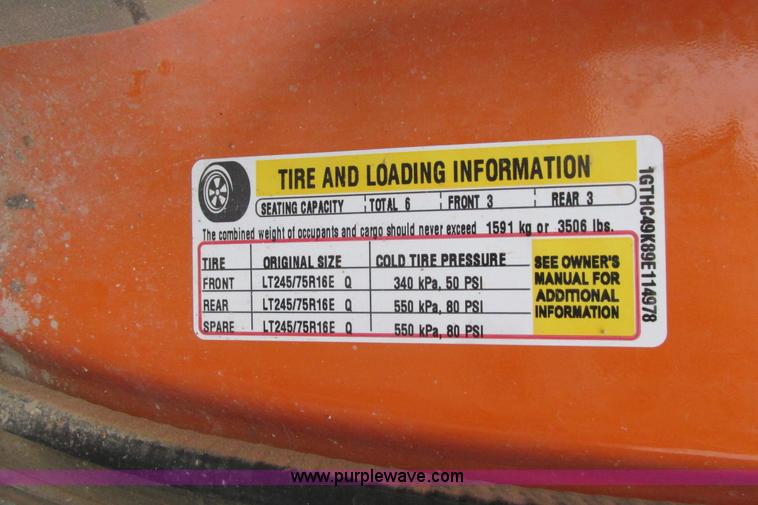 image for item G8337 2009 GMC Sierra 2500HD Ext. Cab pickup truck