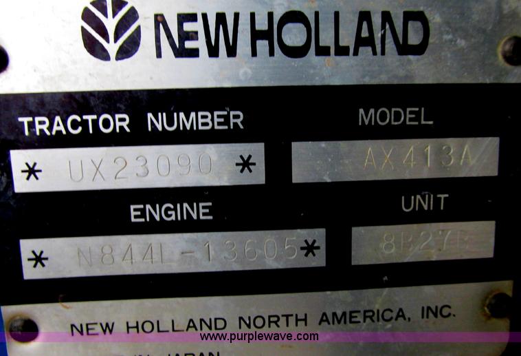 image for item G8340 1998 New Holland 3415 tractor