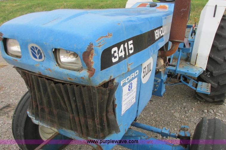 image for item G8340 1998 New Holland 3415 tractor