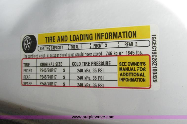 image for item G8356 2008 Chevrolet Silverado 1500 LT pickup truck