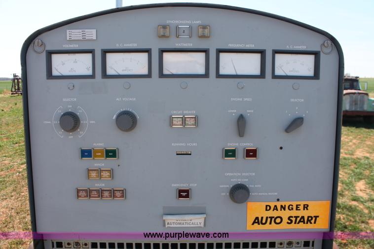 image for item H5708 AC Delco E-5206 generator set