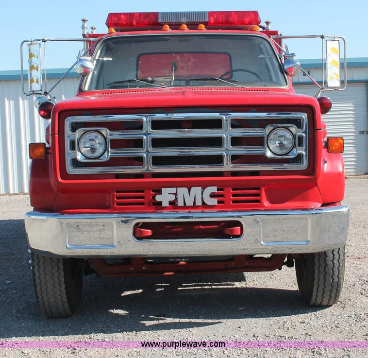 image for item H5718 1984 GMC TopKick 7000 fire truck
