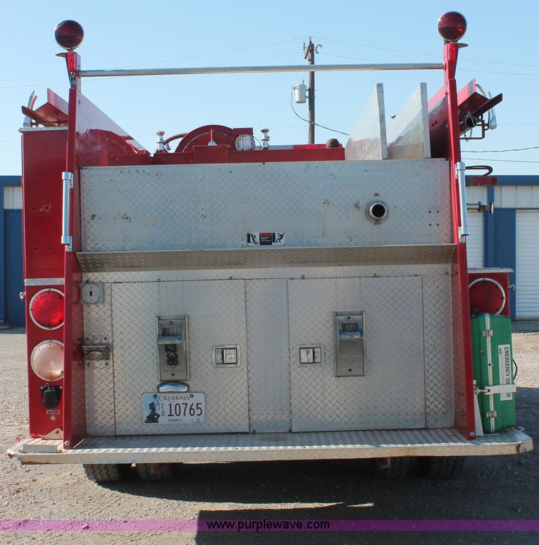 image for item H5718 1984 GMC TopKick 7000 fire truck